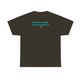 I Eat Chocolate Black/Aqua Tee