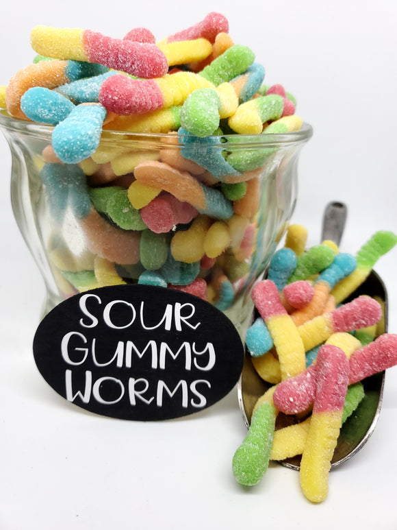 Sour Neon Worms