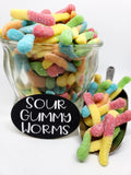 Sour Neon Worms