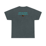 I Eat Chocolate Black/Aqua Tee