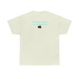I Eat Chocolate Black/Aqua Tee