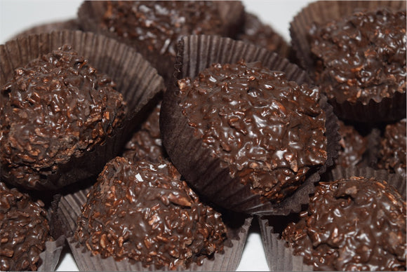 Dark Chocolate Coconut Haystacks