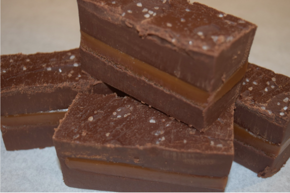 Sea Salt Caramel Fudge