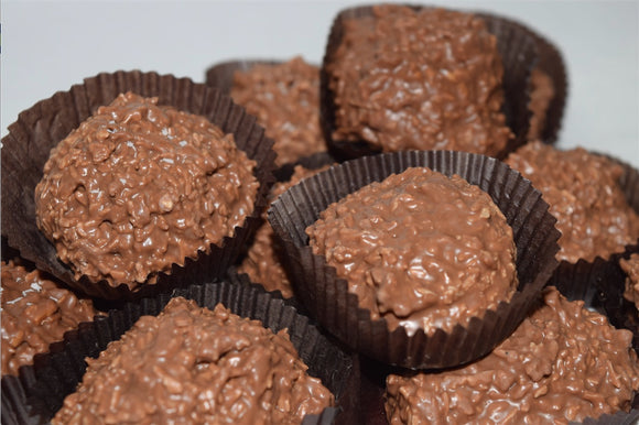 Milk Chocolate Coconut Haystacks