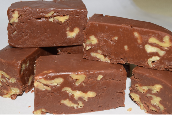 Milk Chocolate Walnut Fudge