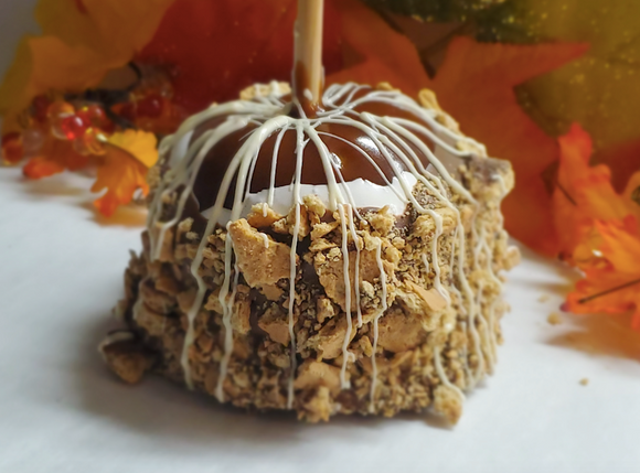 Smores Caramel Apple