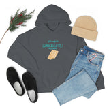 Will Work For Chocolate Hooded Sweatshirt