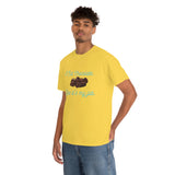 I Eat Chocolate Black/Aqua Tee