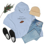Will Work For Chocolate Hooded Sweatshirt